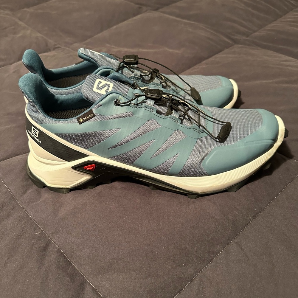 Salomon Blue Trail Running Shoes